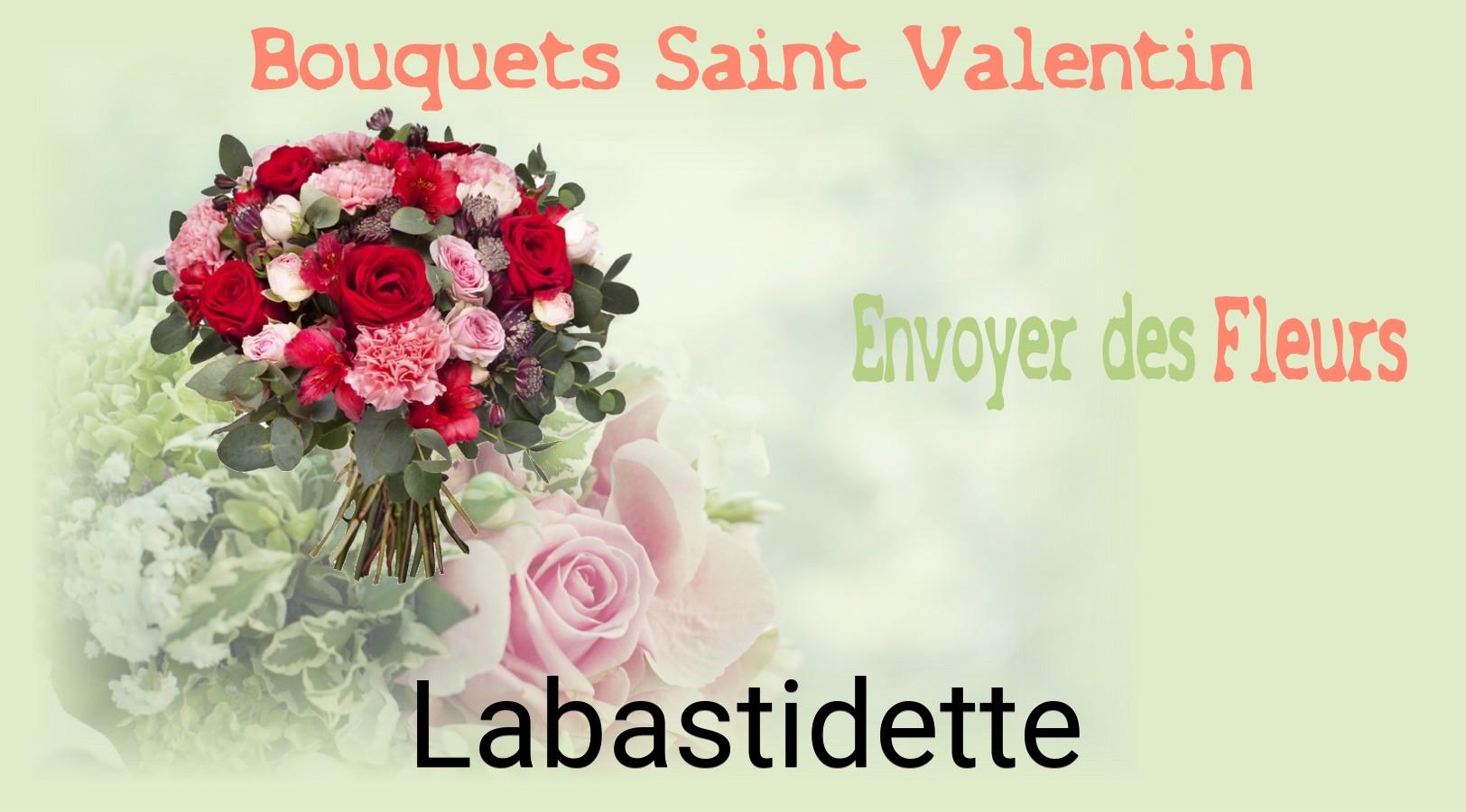 Roses de Saint-Valentin livrées à Labastidette